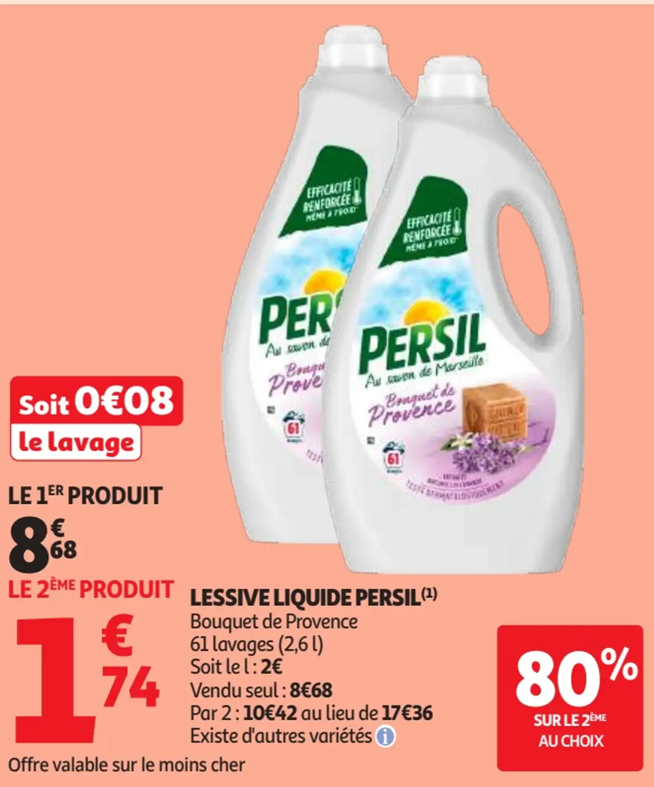 Lessive Liquide Persil Bouquet de Provence