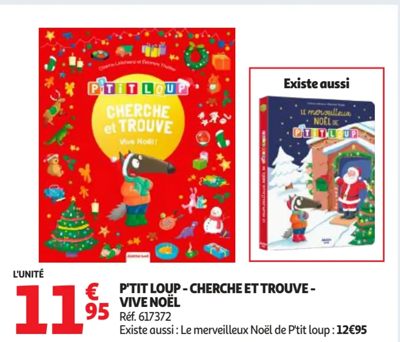 P'TIT LOUP - CHERCHE ET TROUVE - VIVE NOËL