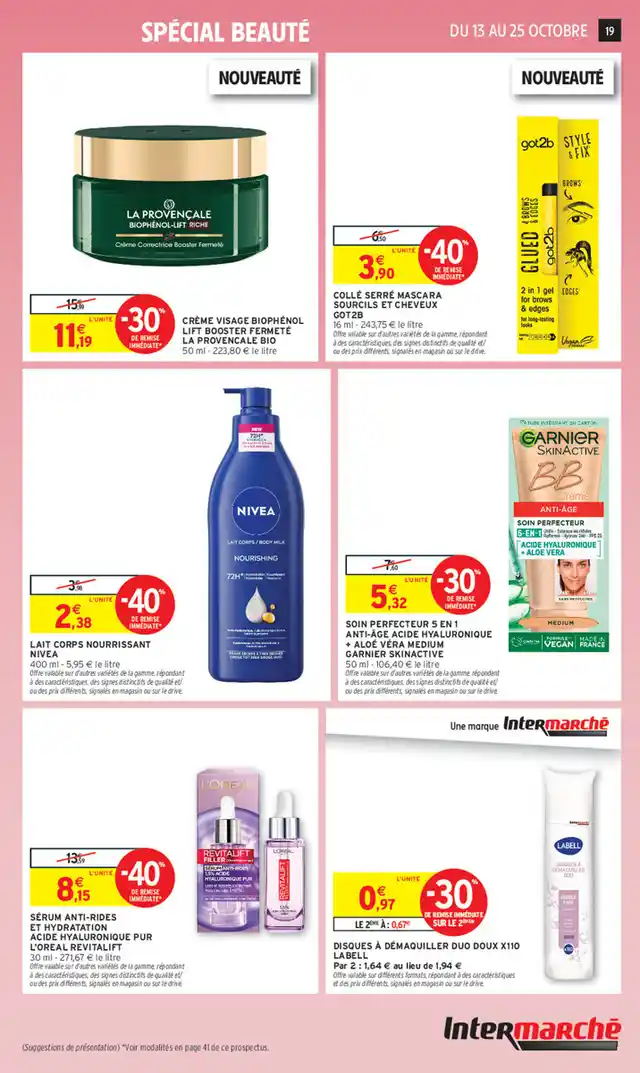 newspaper image - COLLÉ SERRÉ MASCARA SOURCILS ET CHEVEUX GOT2B - Intermarché Super