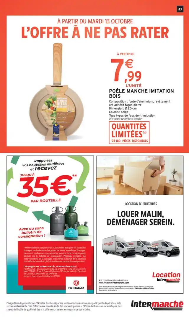 newspaper image - Bouteilles de gaz Primagaz - Intermarché Super