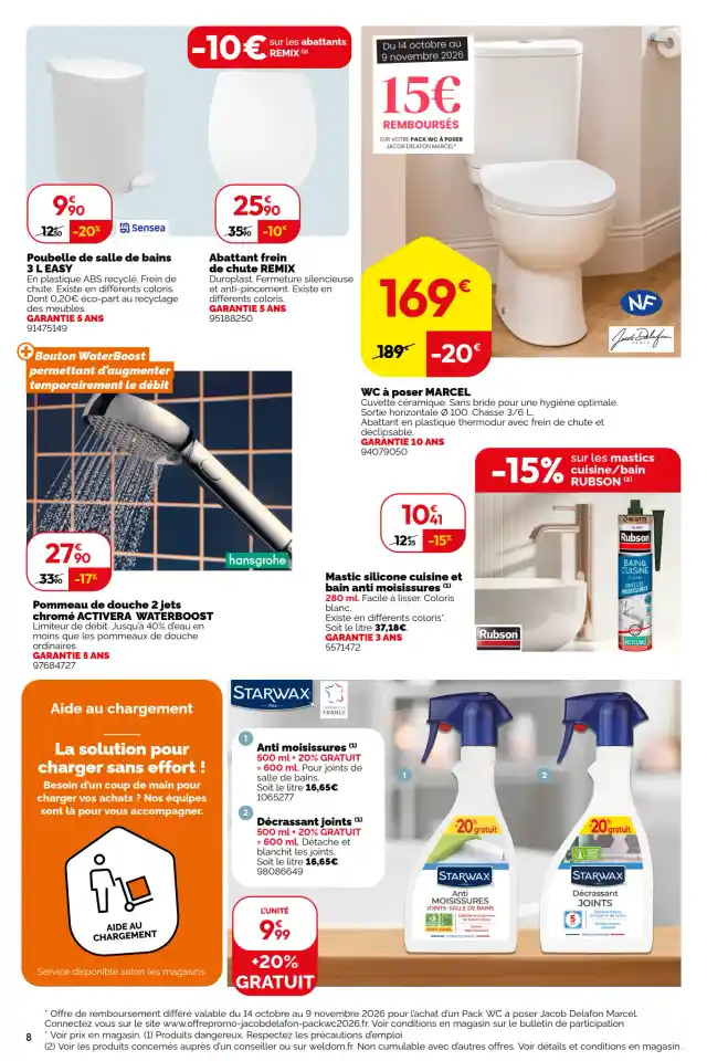 newspaper image - Starwax Anti moisissures / Décrassant joints - Weldom