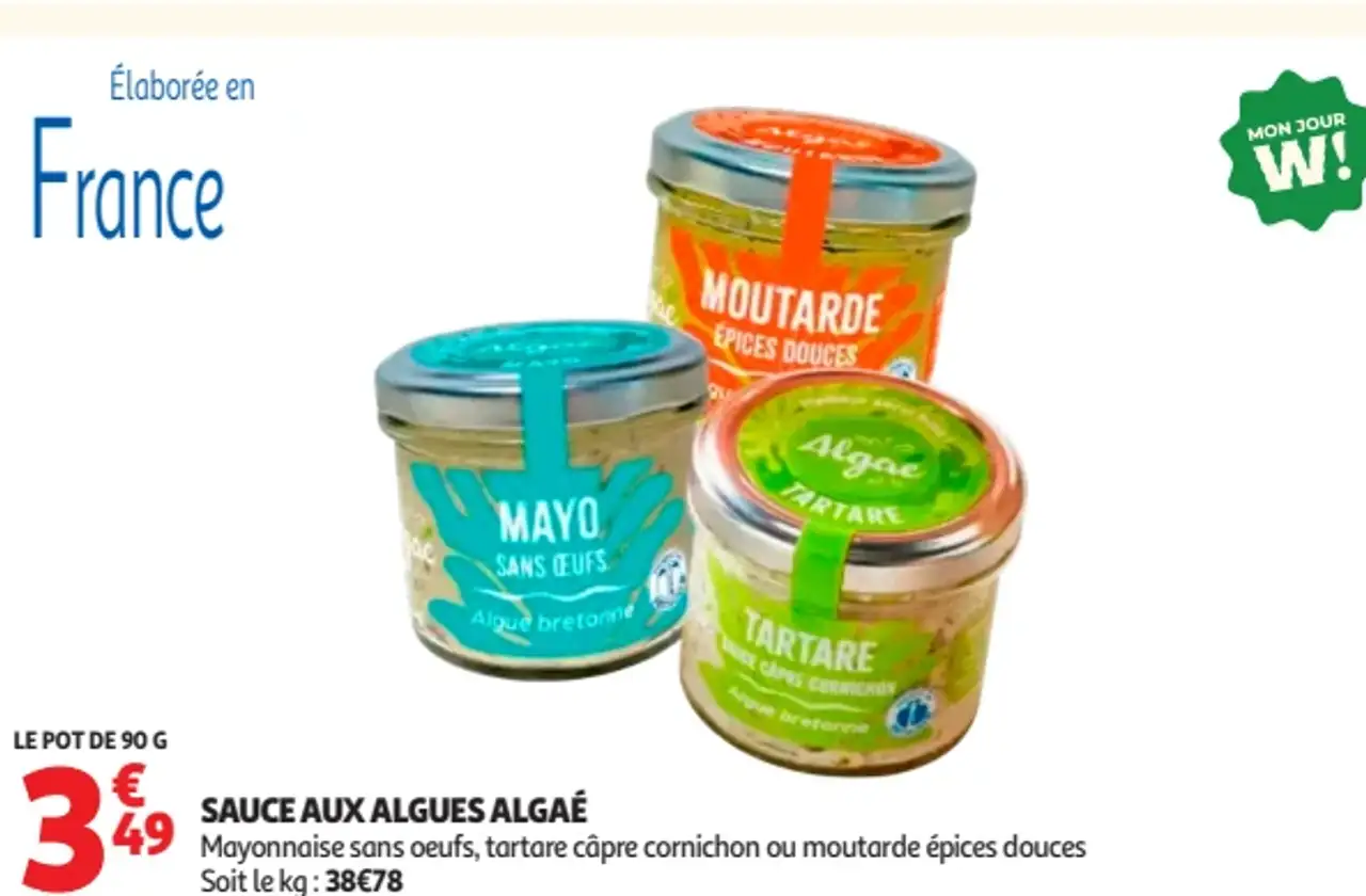 Sauce aux algues Algae