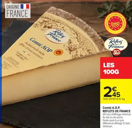 - Comté A.O.P. REFLETS DE FRANCE - Carrefour