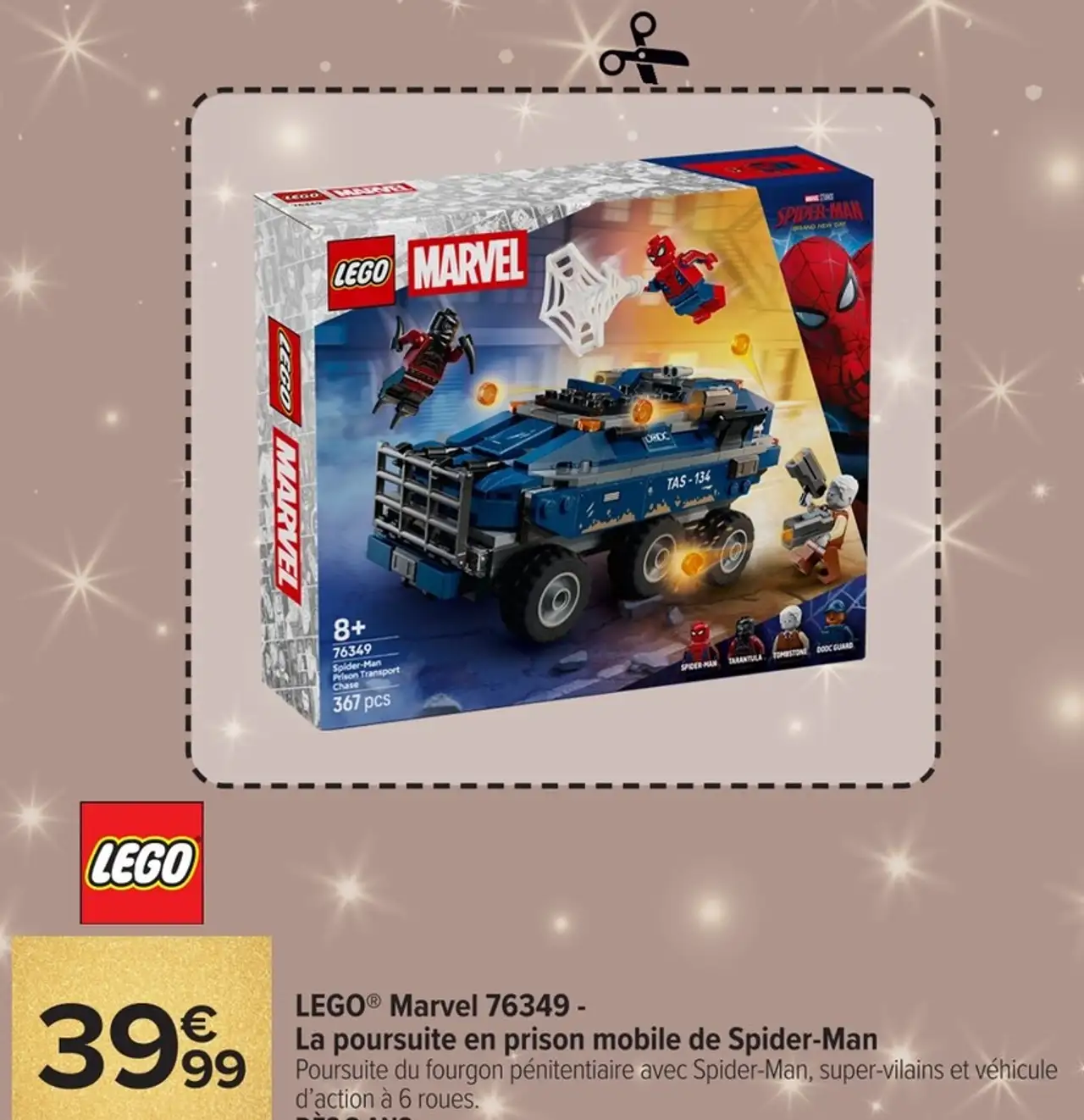 LEGO® Marvel 76349 - La poursuite en prison mobile de Spider-Man