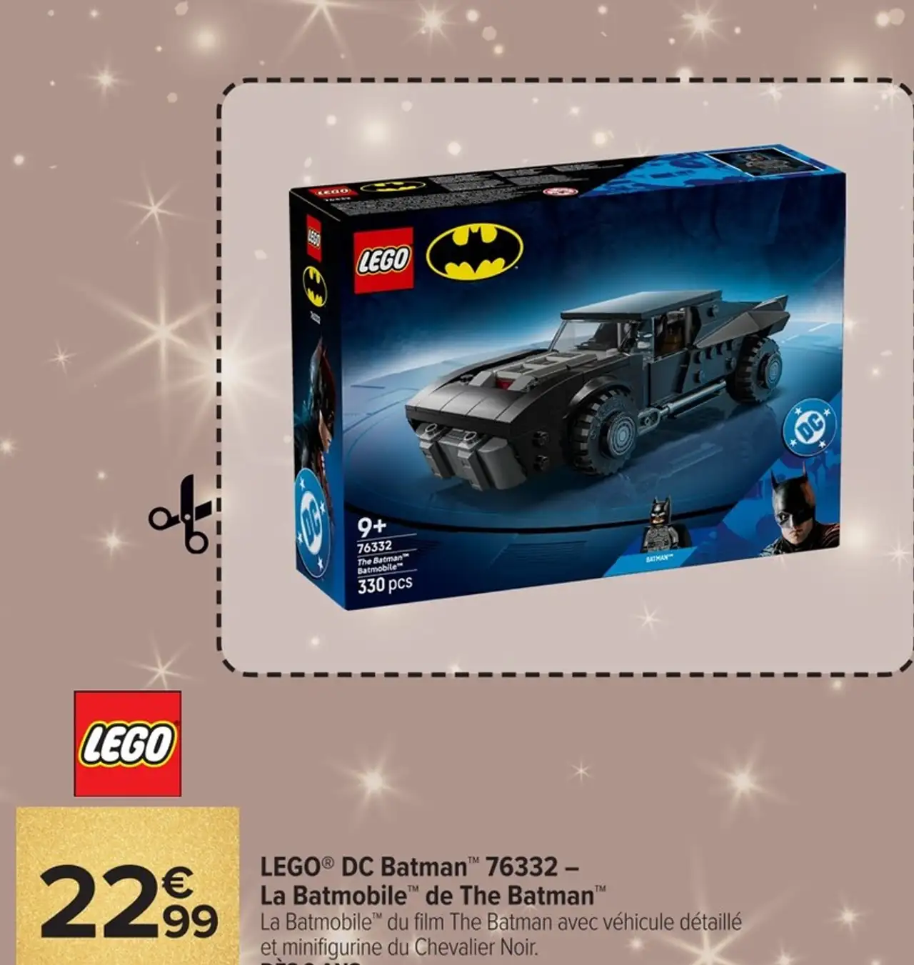 LEGO® DC Batman™ 76332 – La Batmobile™ de The Batman™