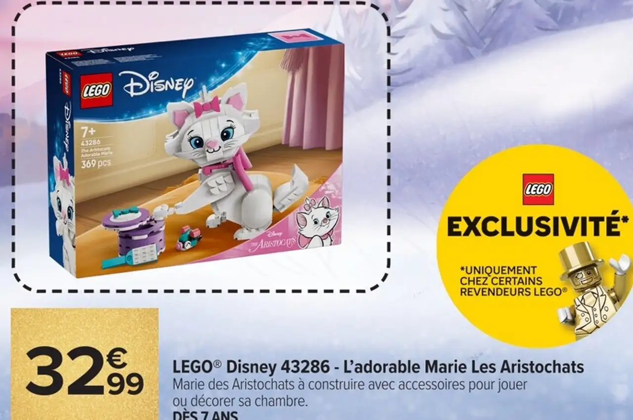LEGO® Disney 43286 - L'adorable Marie Les Aristochats