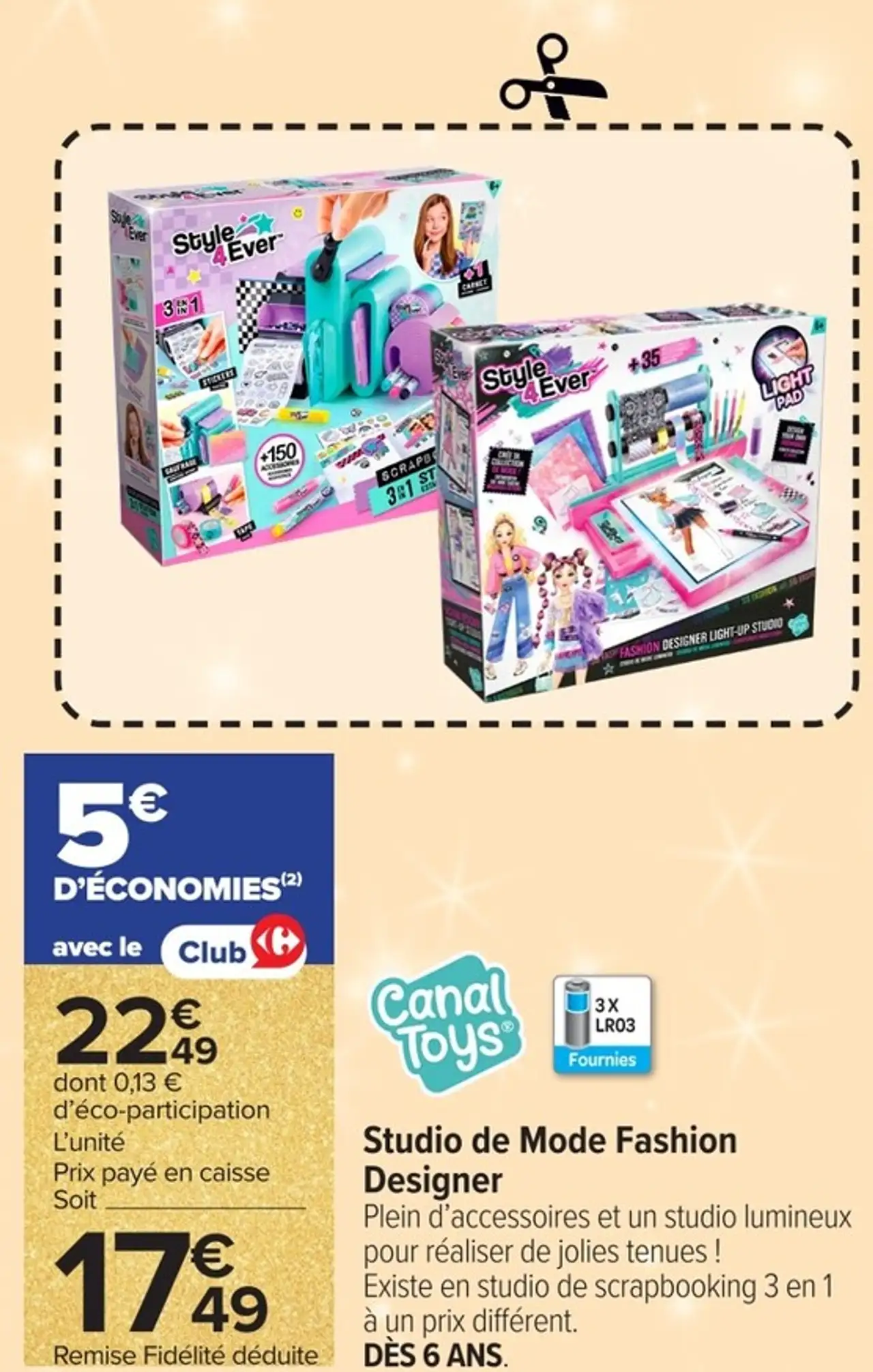 Studio de Mode Fashion Designer Canal Toys