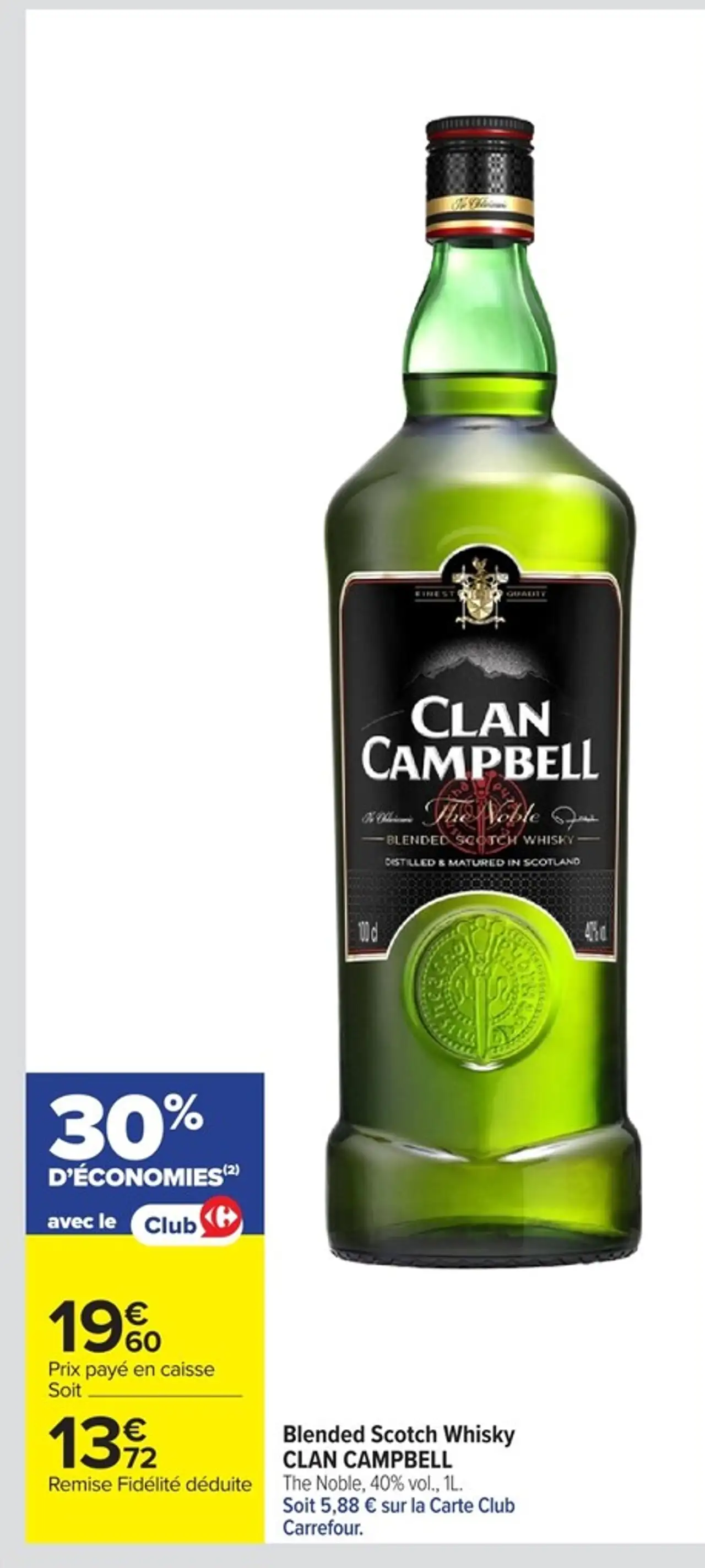 Blended Scotch Whisky CLAN CAMPBELL