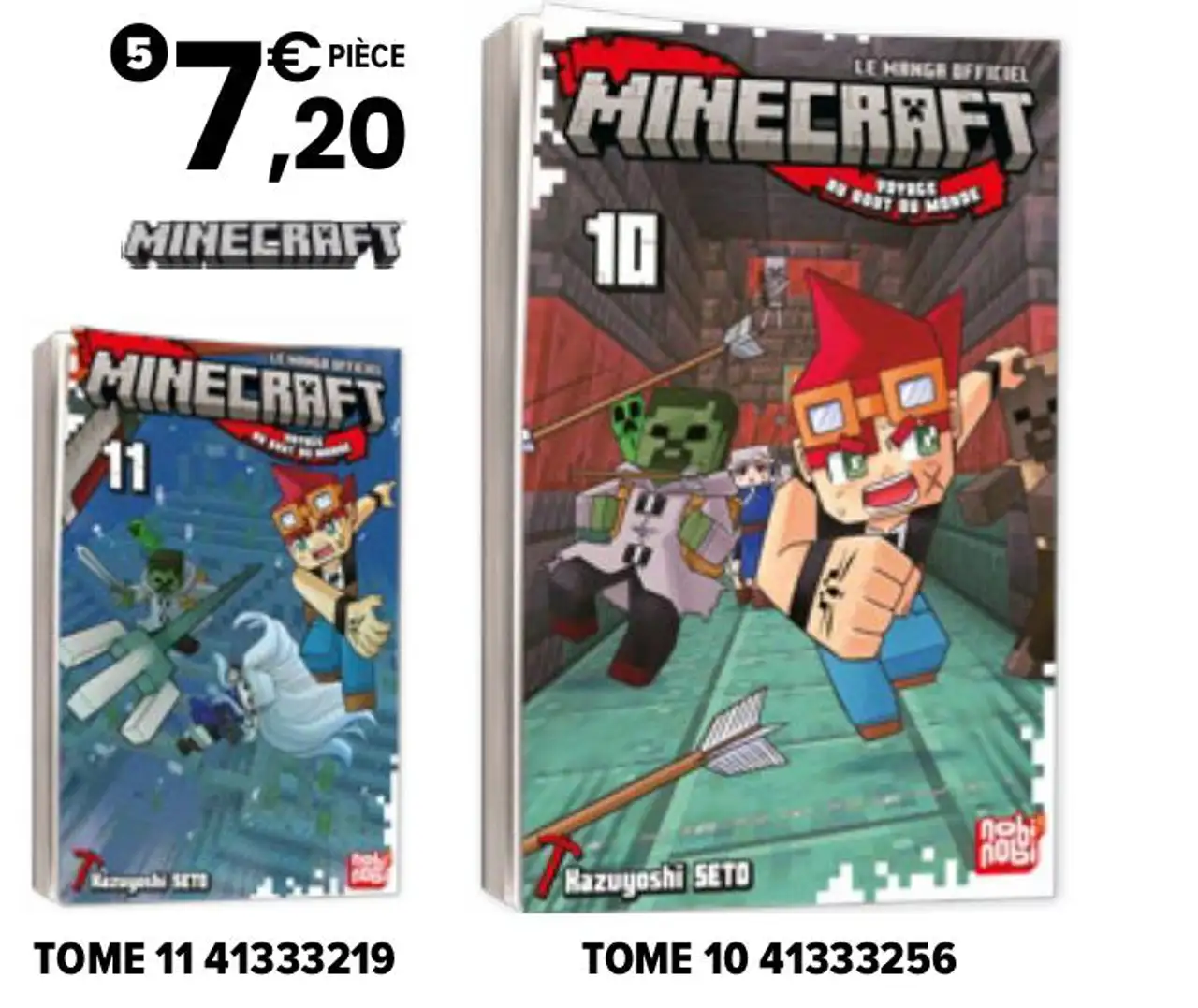 Manga Minecraft - Tome 10 ou Tome 11