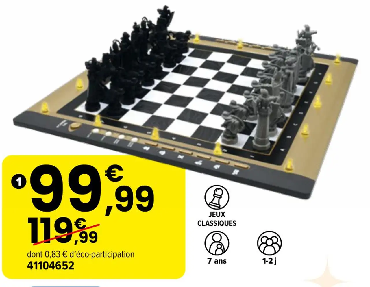 Jeu d'échecs électronique Harry Potter Lexibook