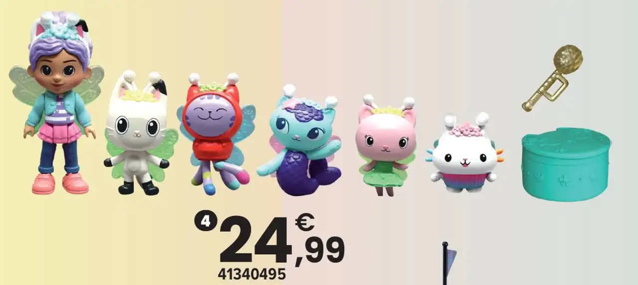 Gabby et la Maison Magique Coffret figurines Deluxe Fairylandia