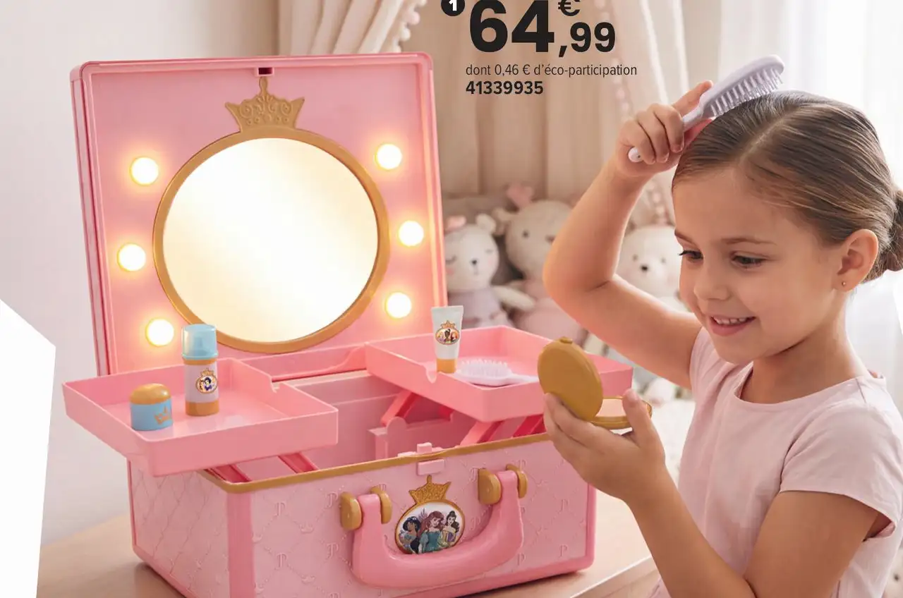Style Collection Vanity de voyage Disney Princess