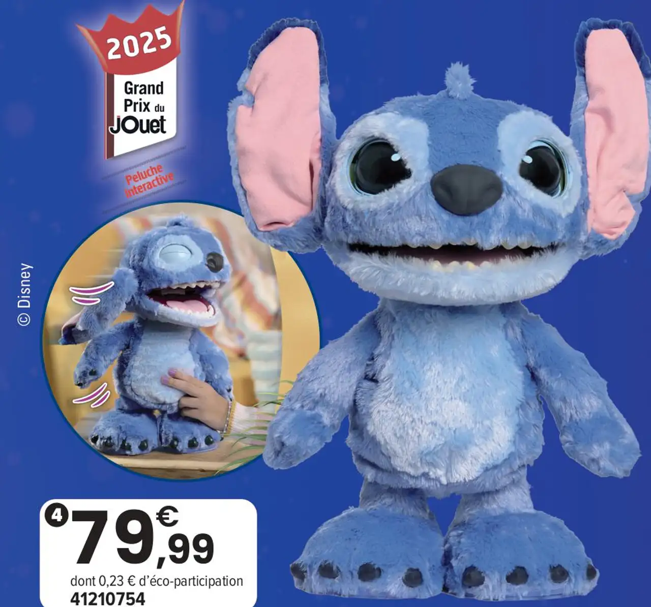 Peluche Interactive Ultimate Stitch Live Action