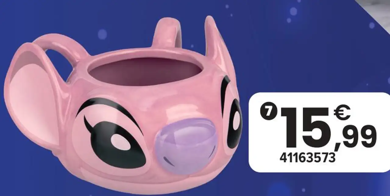 Mug à forme 3D Angel Disney Stitch