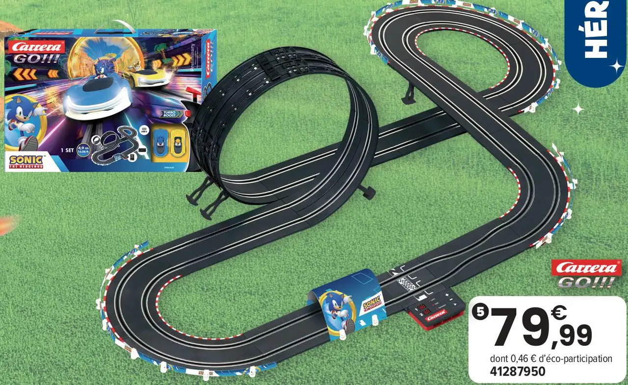 Circuit Go!!! Sonic The Hedgehog Crossworlds Carrera