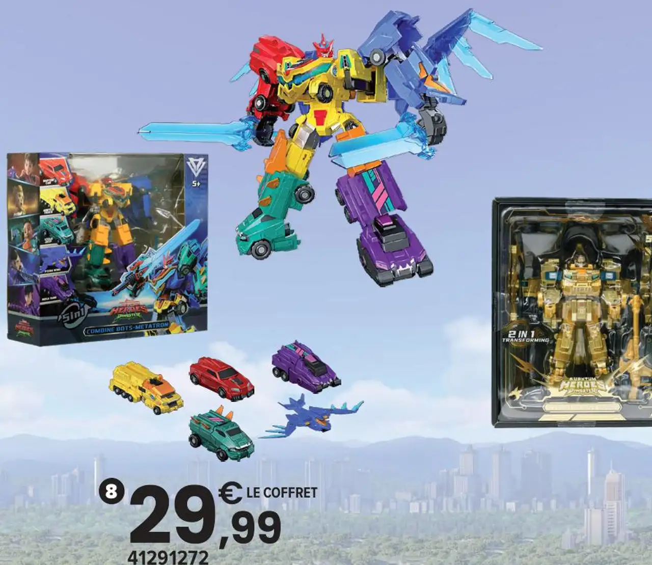 Robot Fusion 5 en 1 Dinoster
