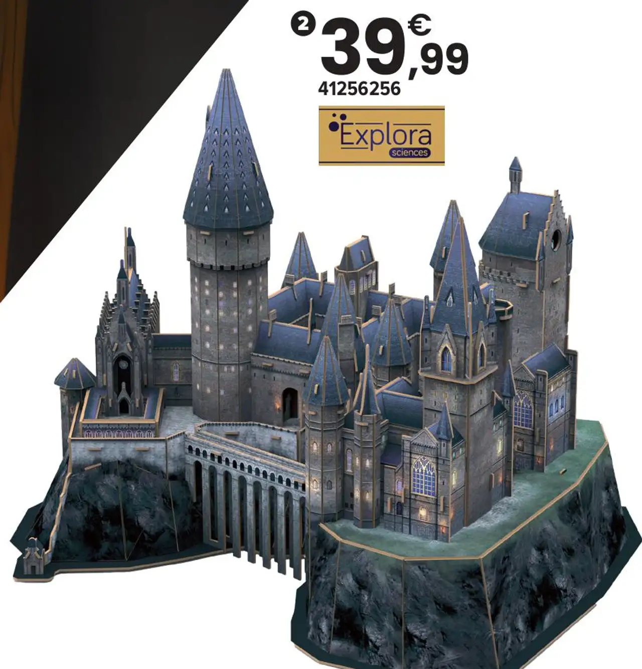 Maquette 3D Château Harry Potter Explora Sciences