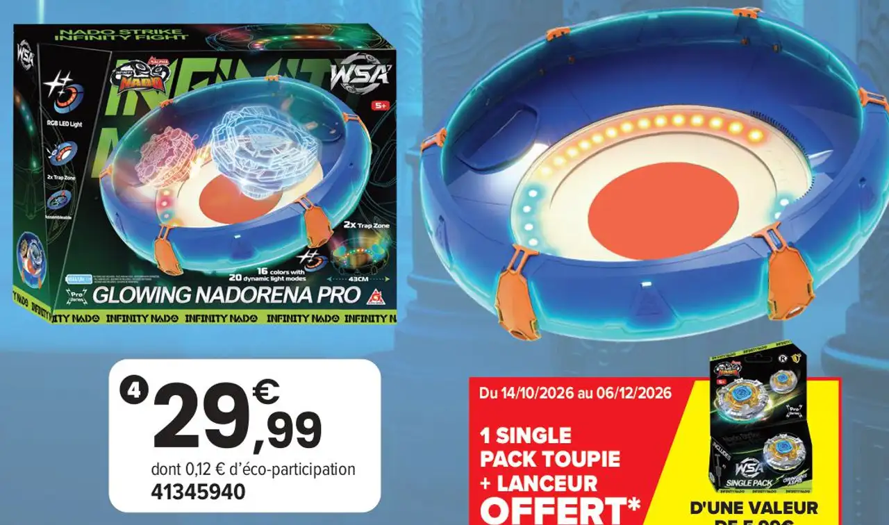 Infinity Nado Arène Deluxe Nadorena Lumineuse