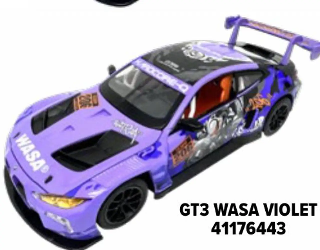 Voiture miniature BMW M4 GT3 Wasa Violet Bburago
