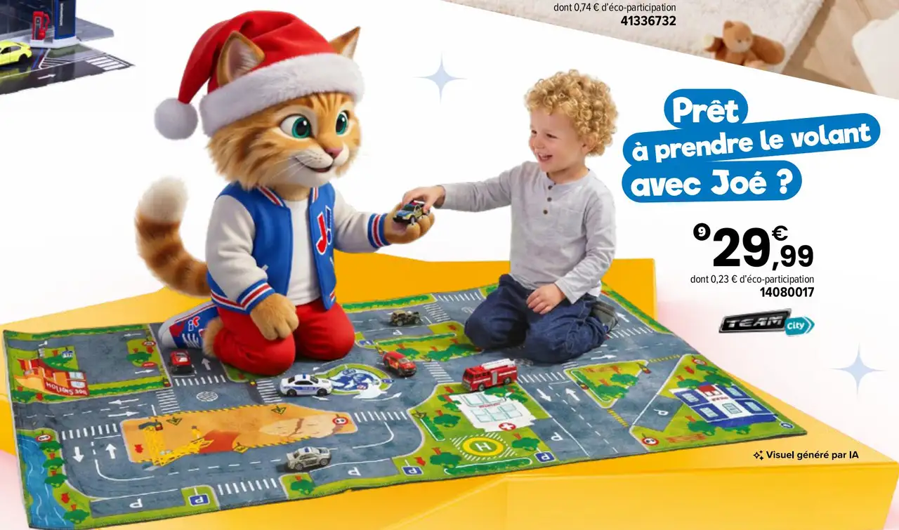 Team City tapis de signalisation avec lumières