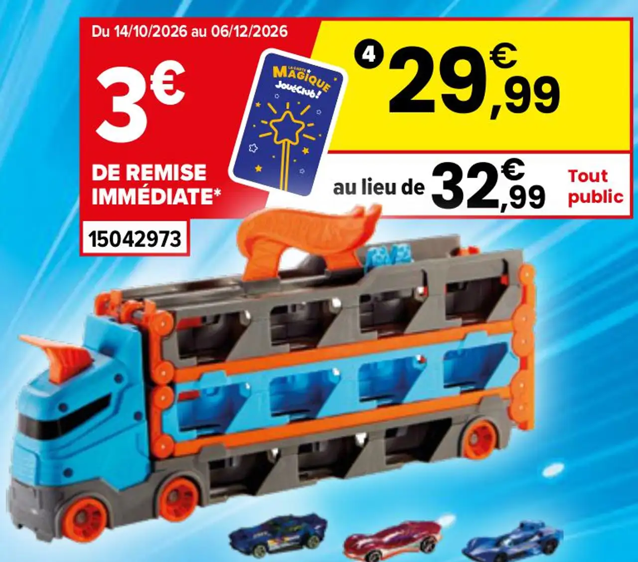 Super Transporteur Extensible Hot Wheels