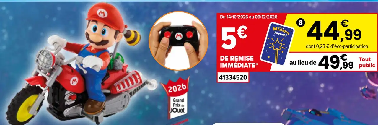 Motocross Mario radiocommandée