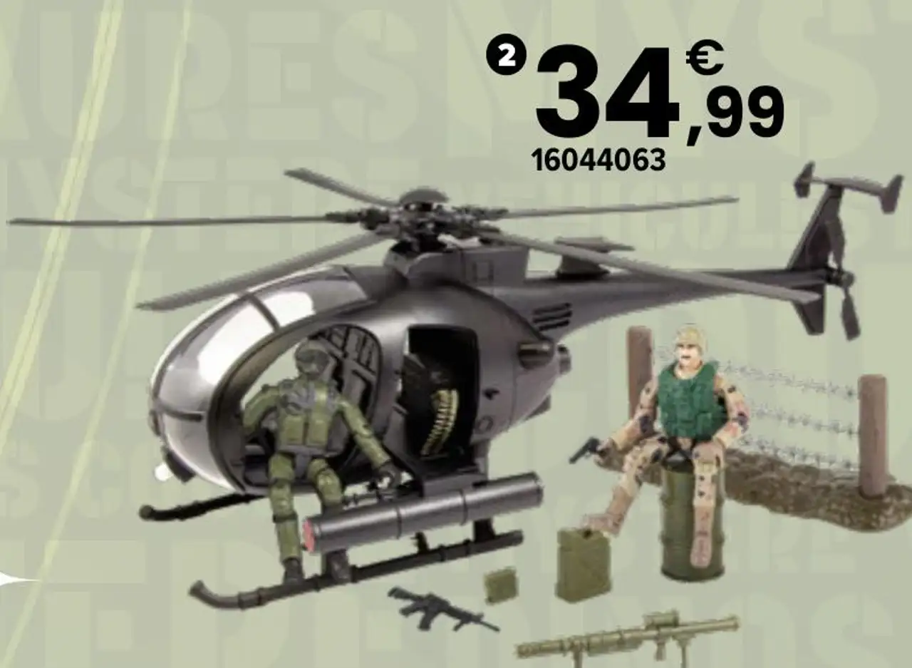 Coffret hélicoptère de combat