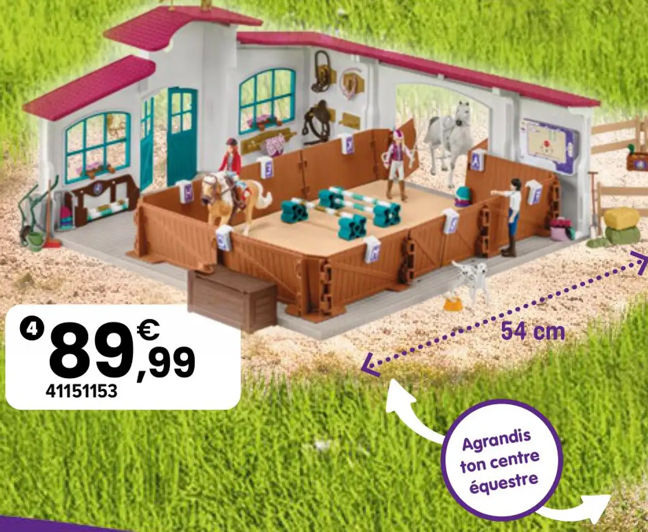 Grand manège équestre Schleich Horse Club