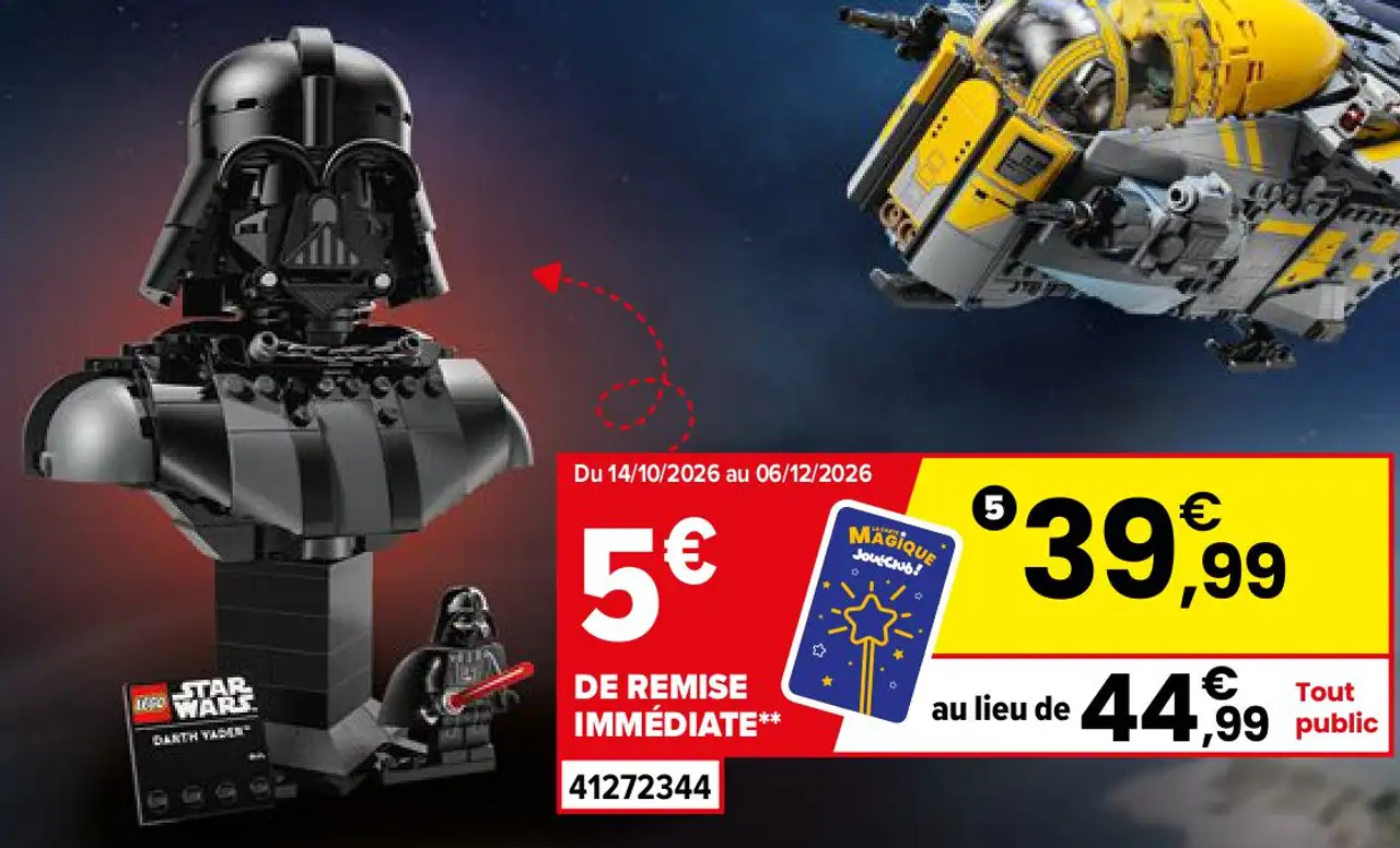 Lego Star Wars 75439 Le Buste de Dark Vador