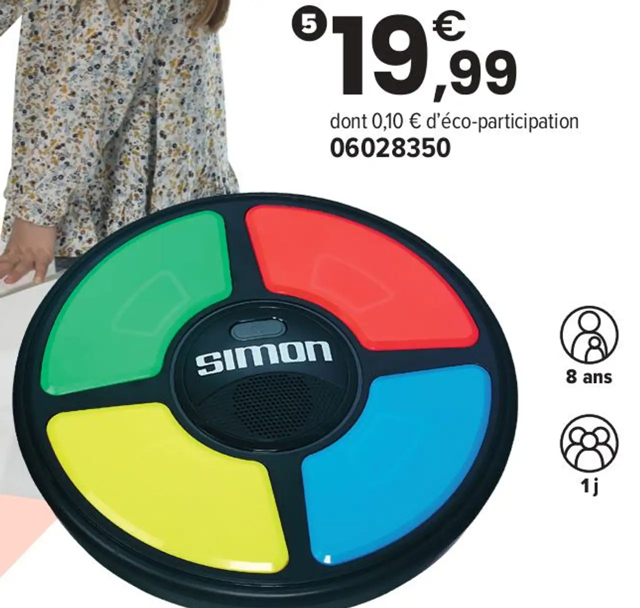 Jeu électronique Simon Hasbro Games