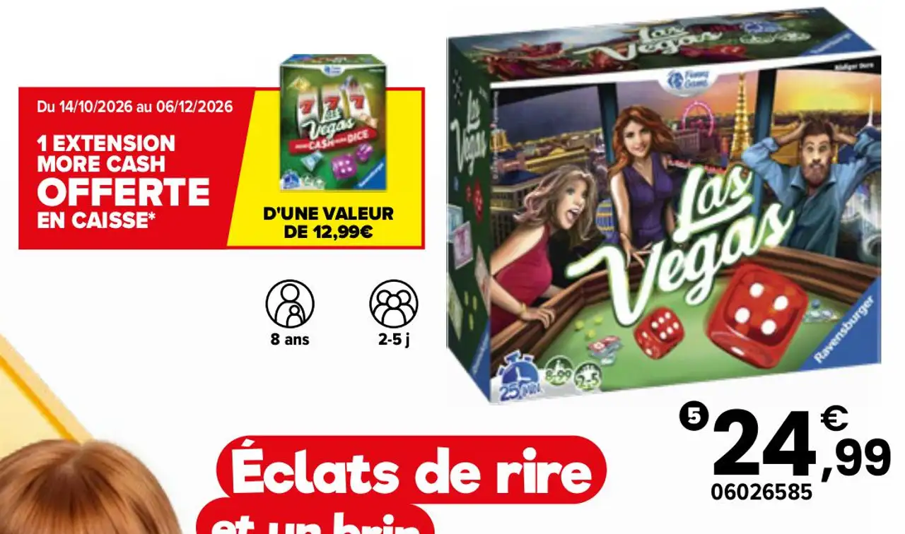 Jeu de société Las Vegas Ravensburger