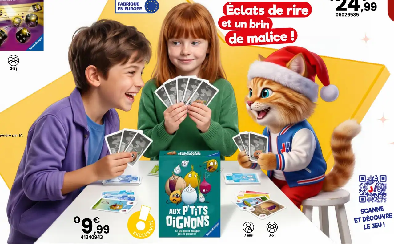 Jeu de société Aux P'tits Oignons Ravensburger