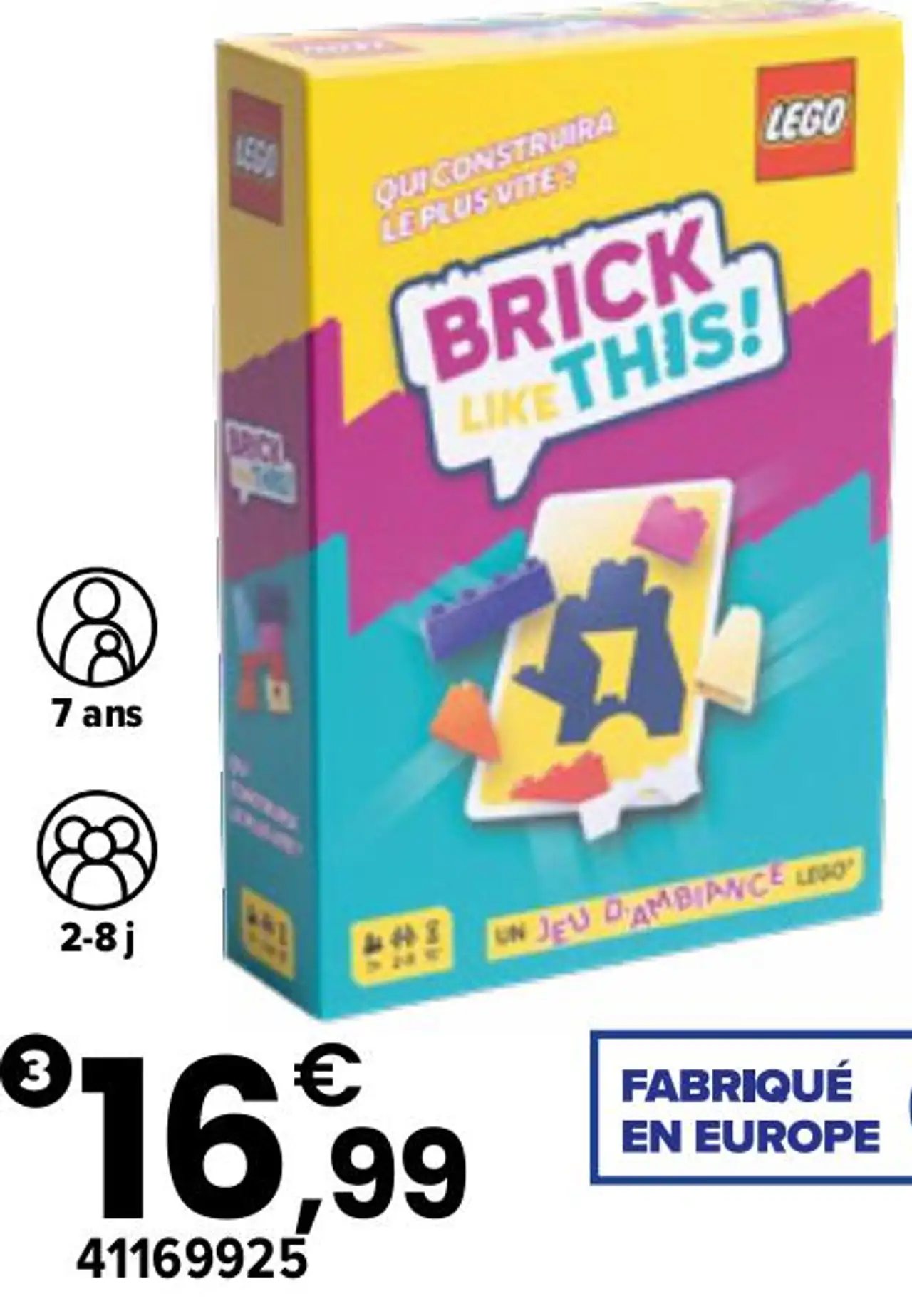Jeu de société Brick Like This! Lego Asmodee