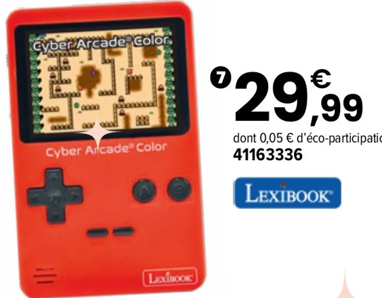 Console portable Classic Cyber Arcade® Color 200 jeux Lexibook