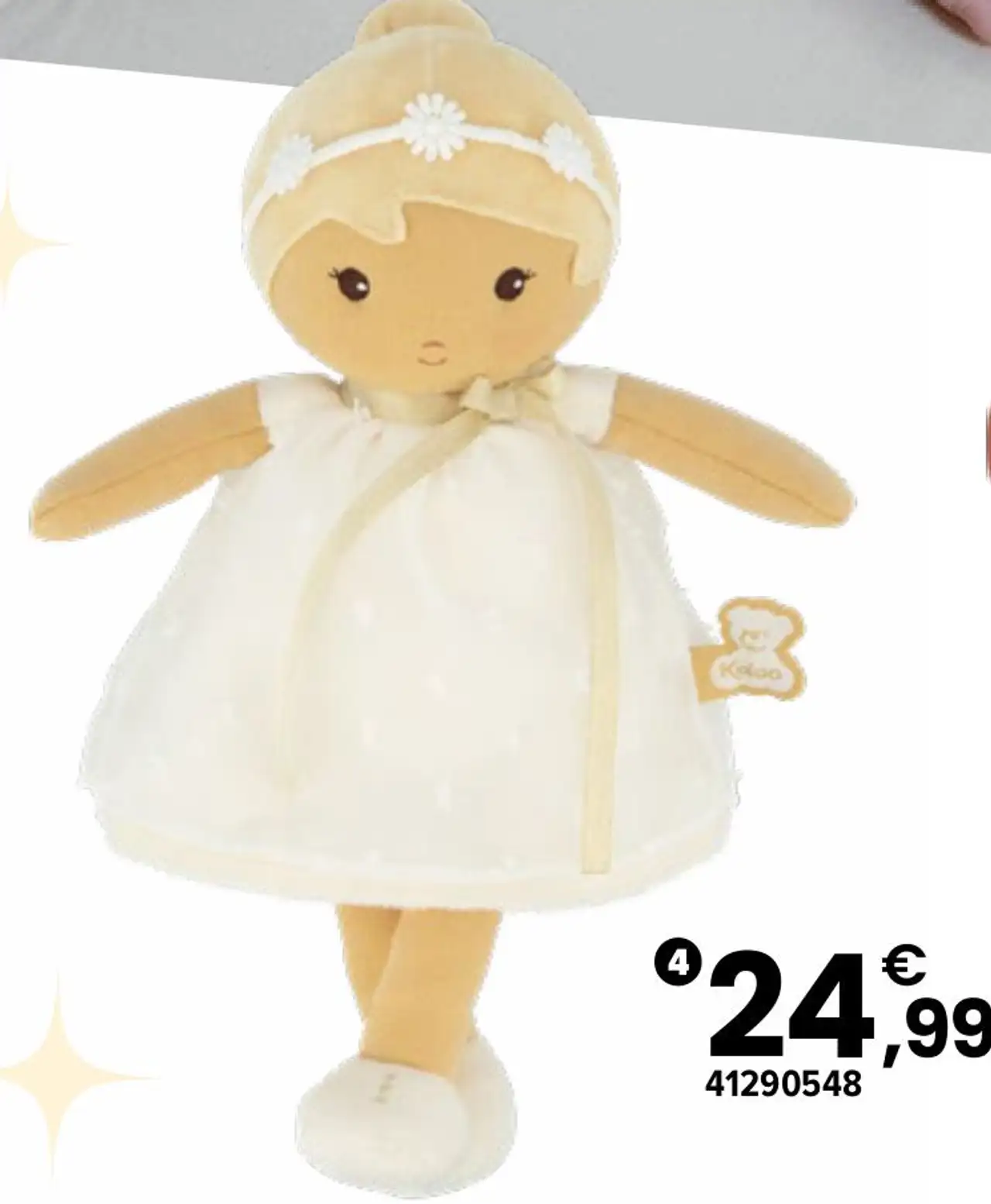 Ma 1ère poupée en tissu Daphné Kaloo