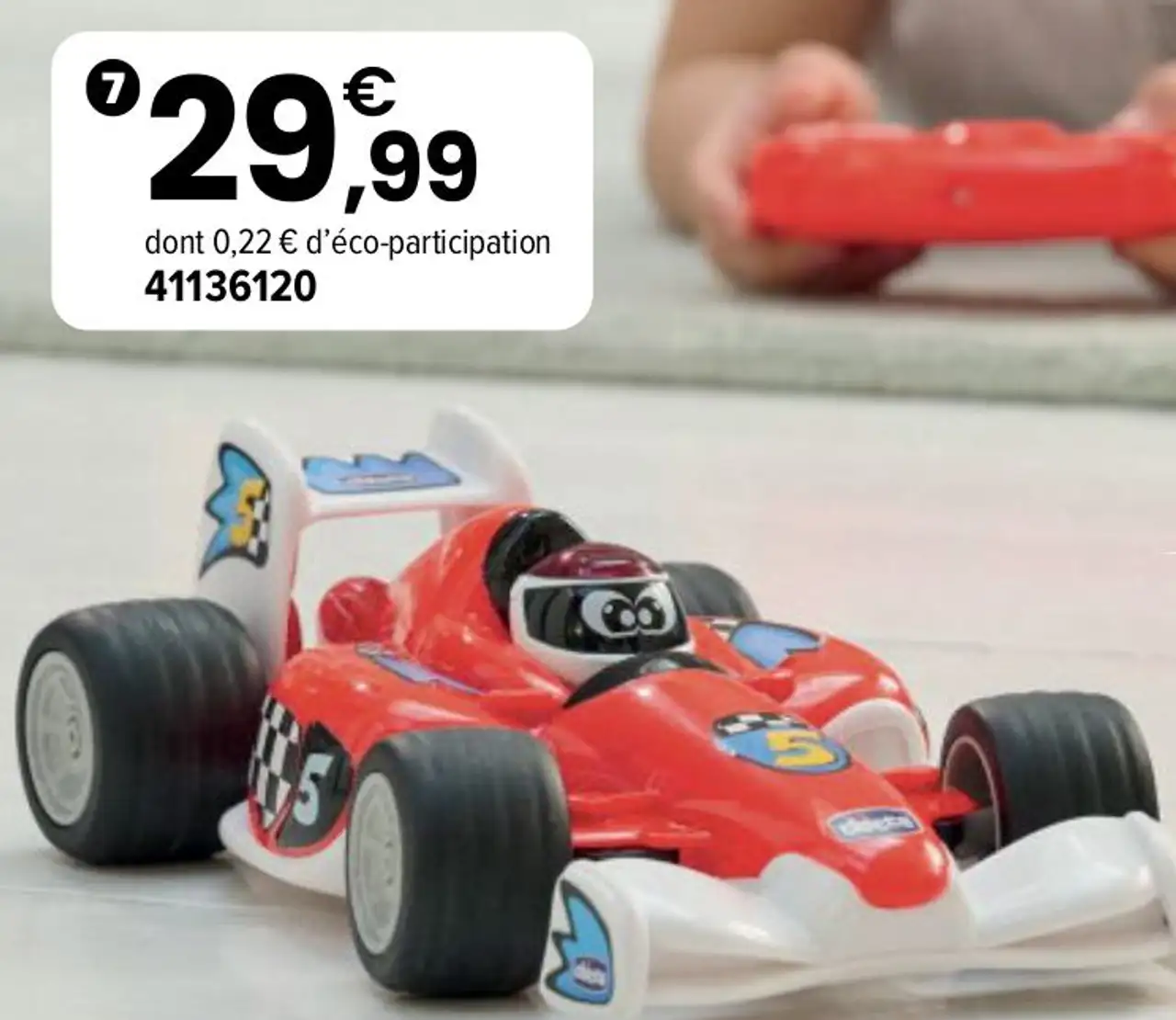 Chicco Tom Voiture de Course RC