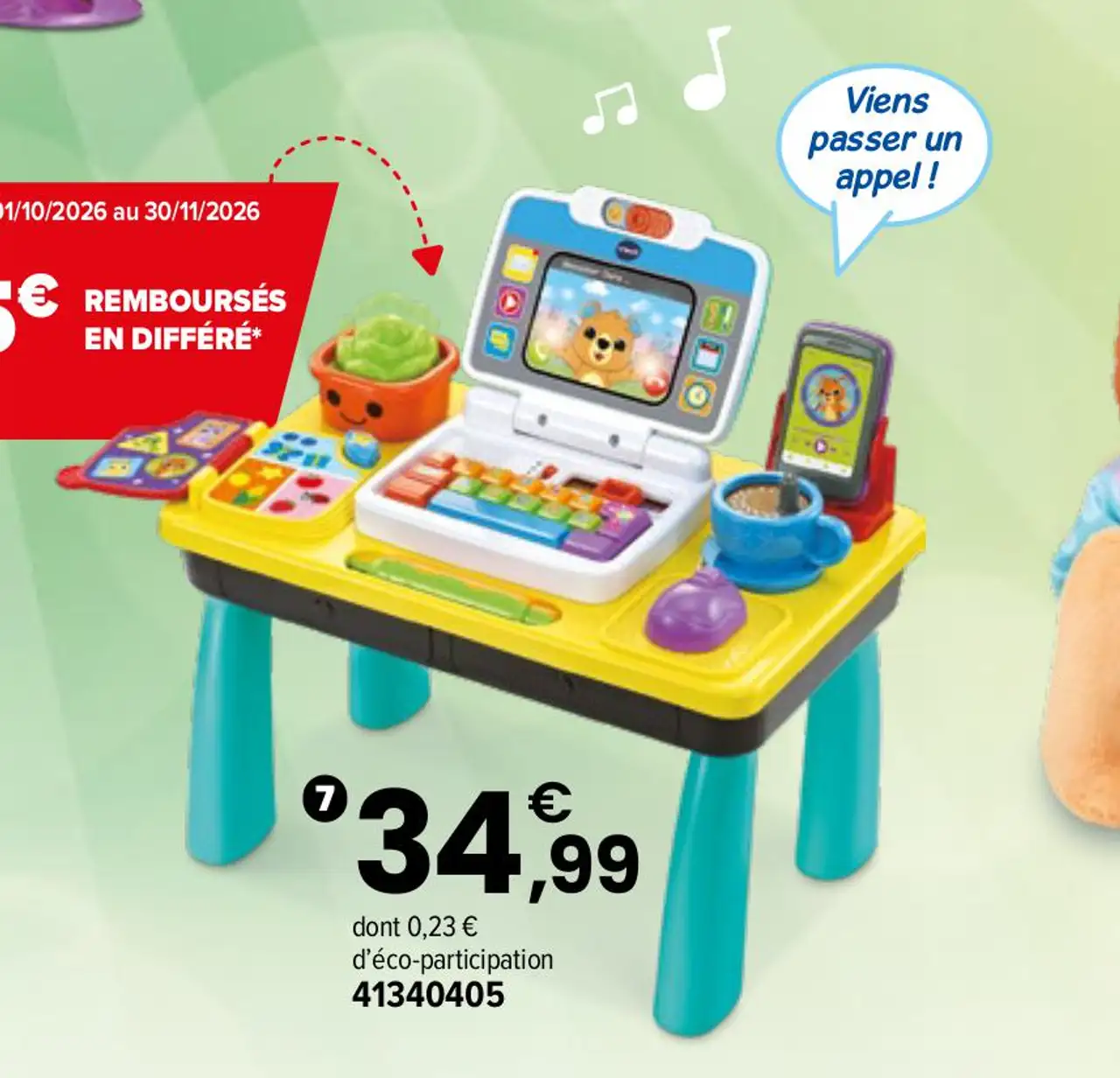 Baby bureau des découvertes VTech Baby