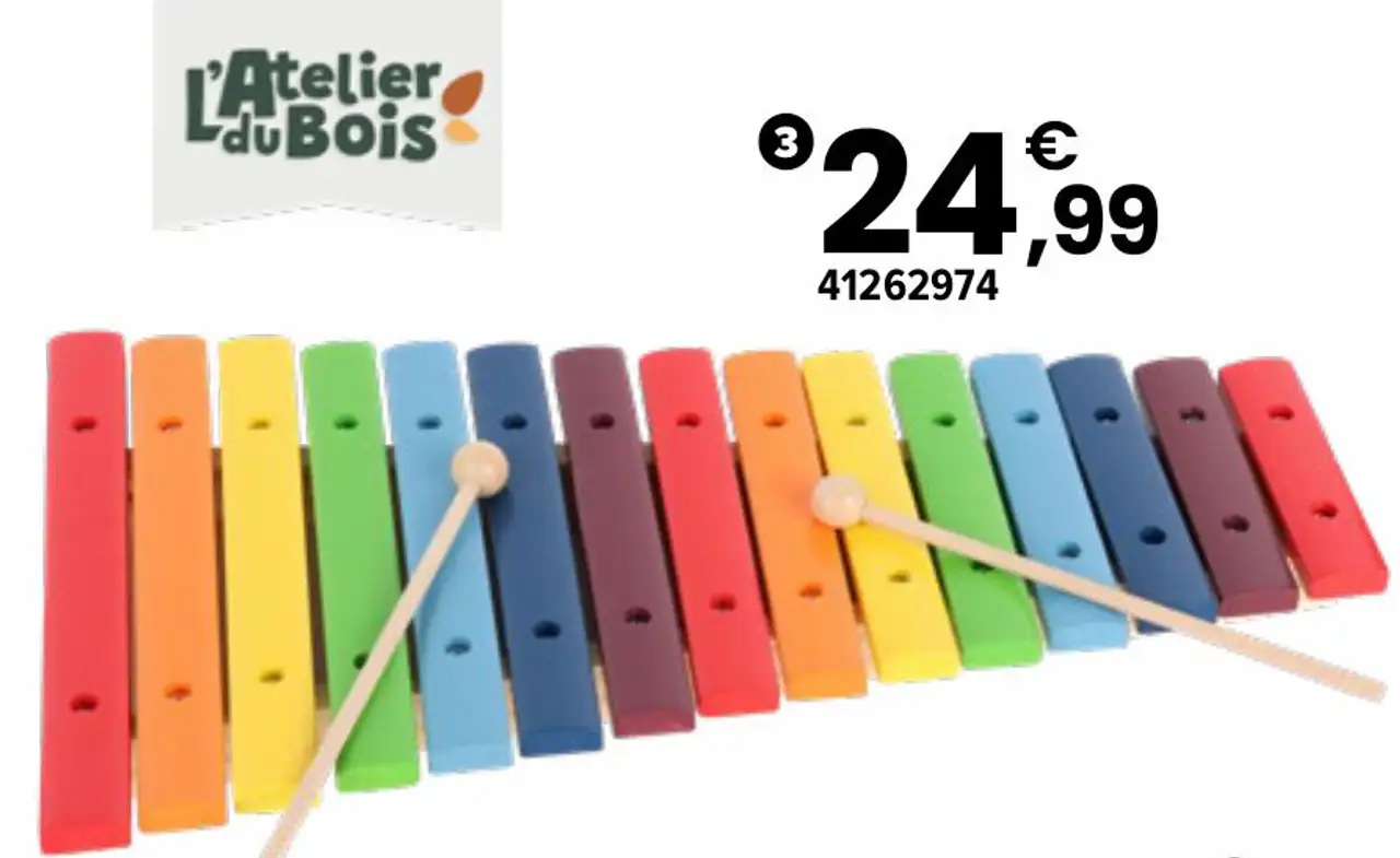 Xylophone L'Atelier du Bois