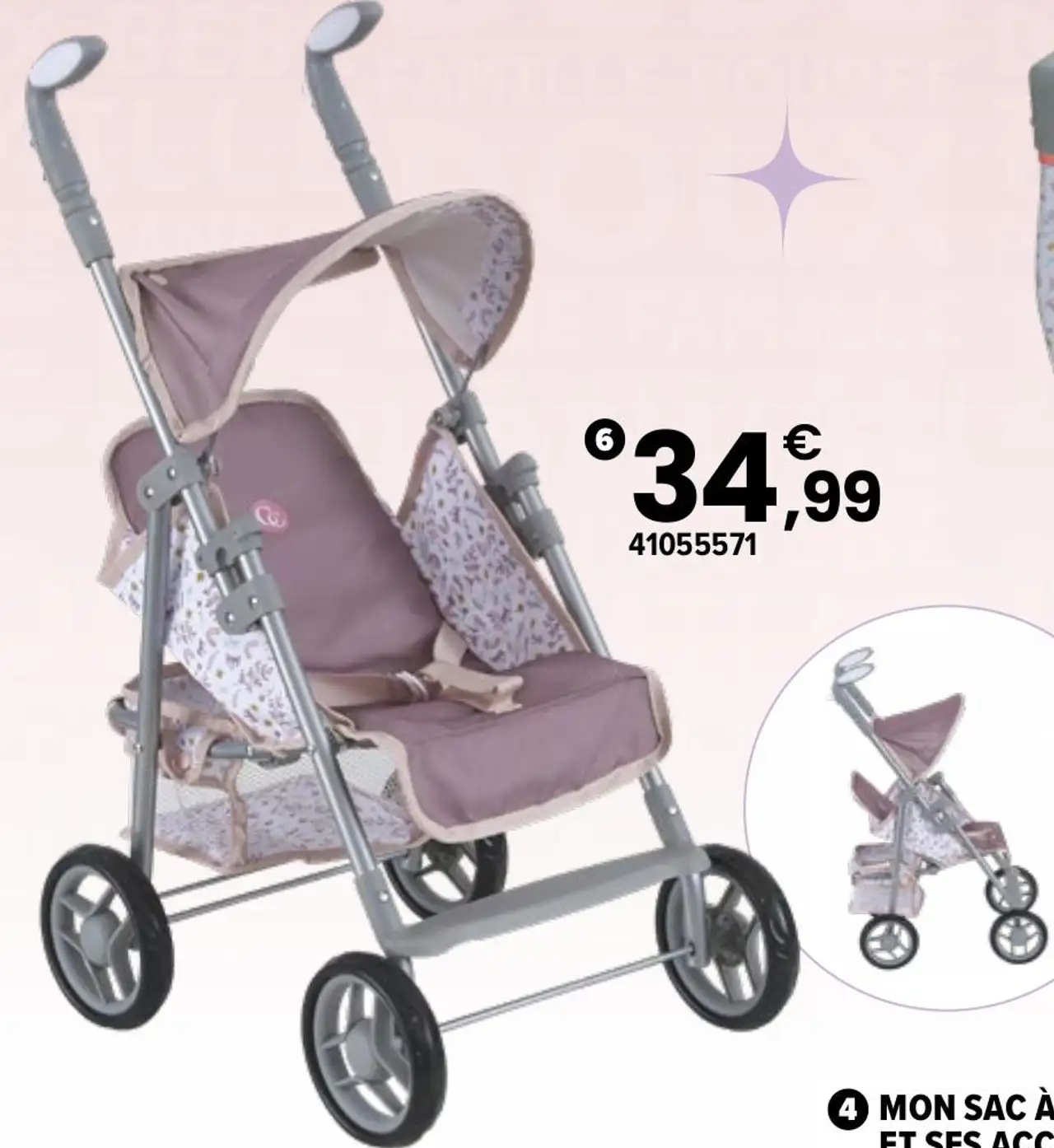 Super poussette pour poupée