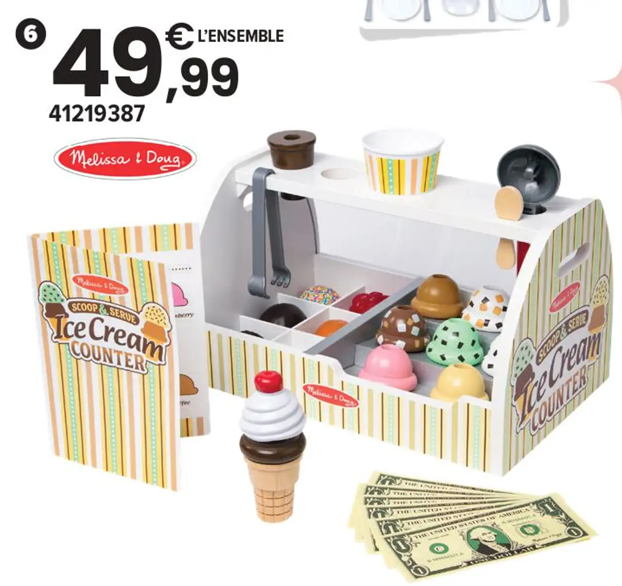 Comptoir crèmes glacées Melissa & Doug