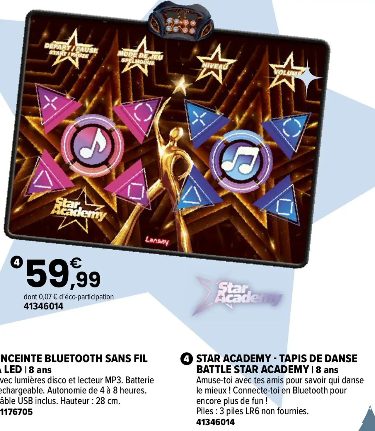 Star Academy - Tapis de danse Battle Star Academy Lansay