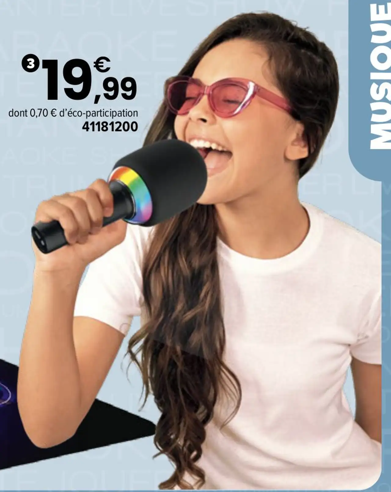 Micro-enceinte sans fil Bluetooth HeyMusic! 6 ans