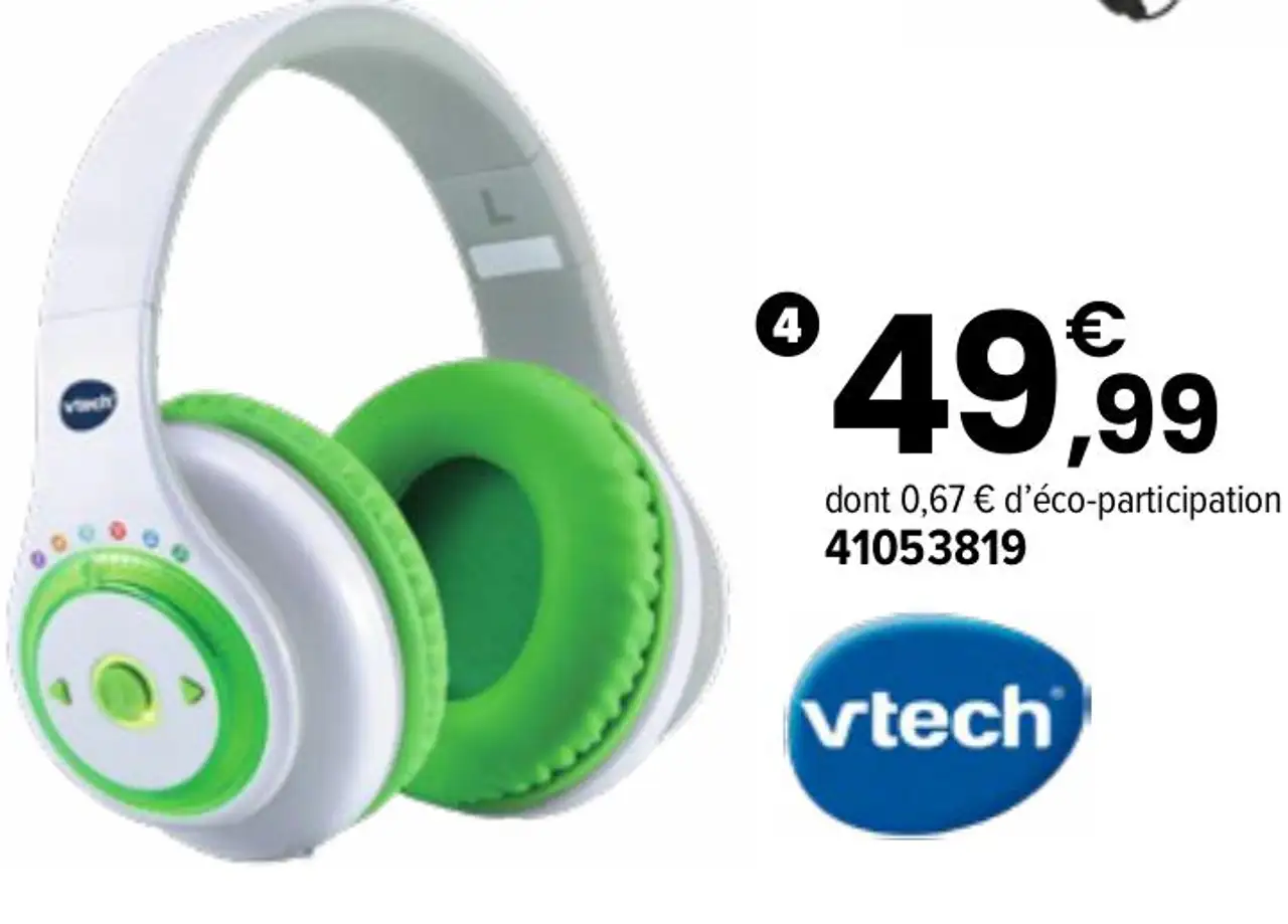 Kidi Audio Max - Mon casque interactif 7 en 1 VTech