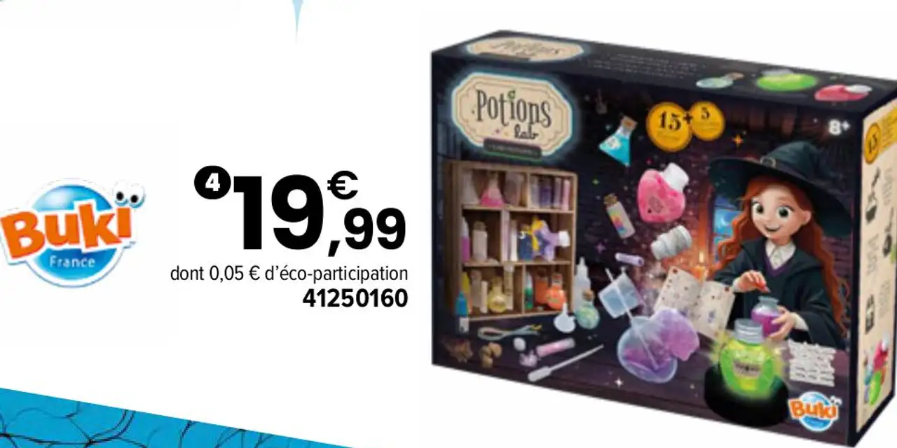Coffret créatif Labo Potions Buki France
