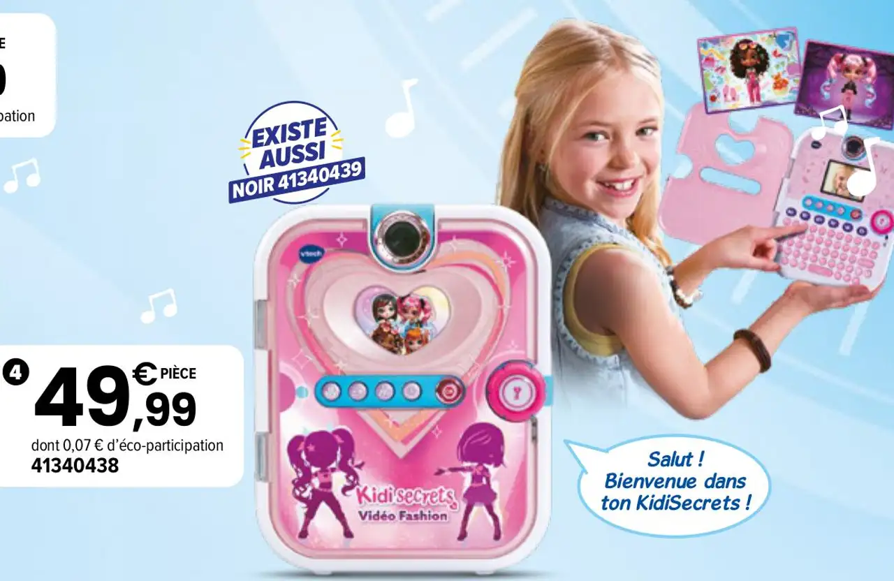 KidiSecrets - Vidéo Fashion Vtech