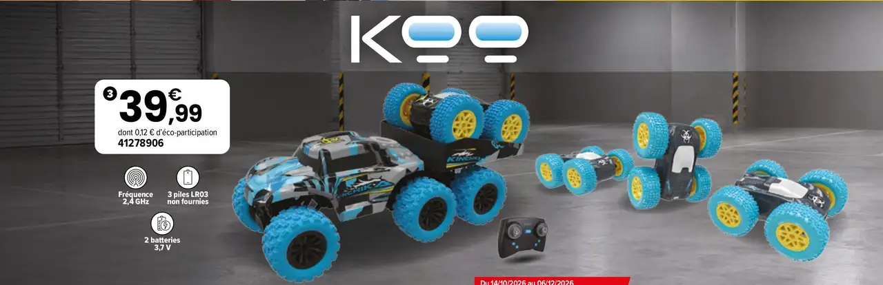 Véhicules radiocommandés KOO Kinchika 081