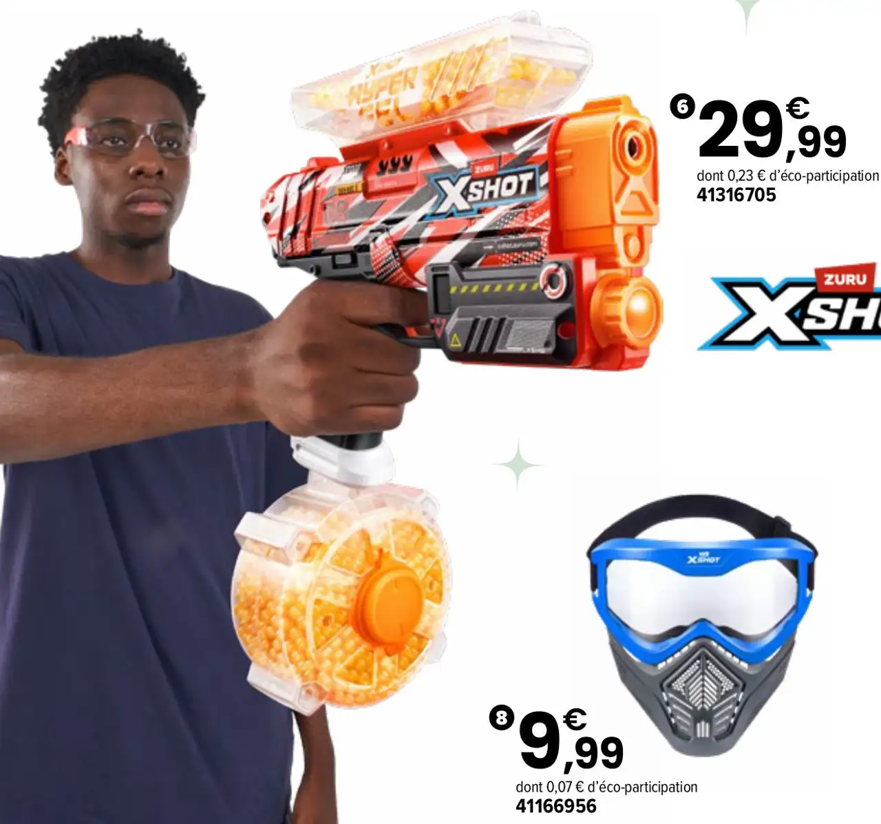 Blaster motorisé XShot Hyper Gel Havoc