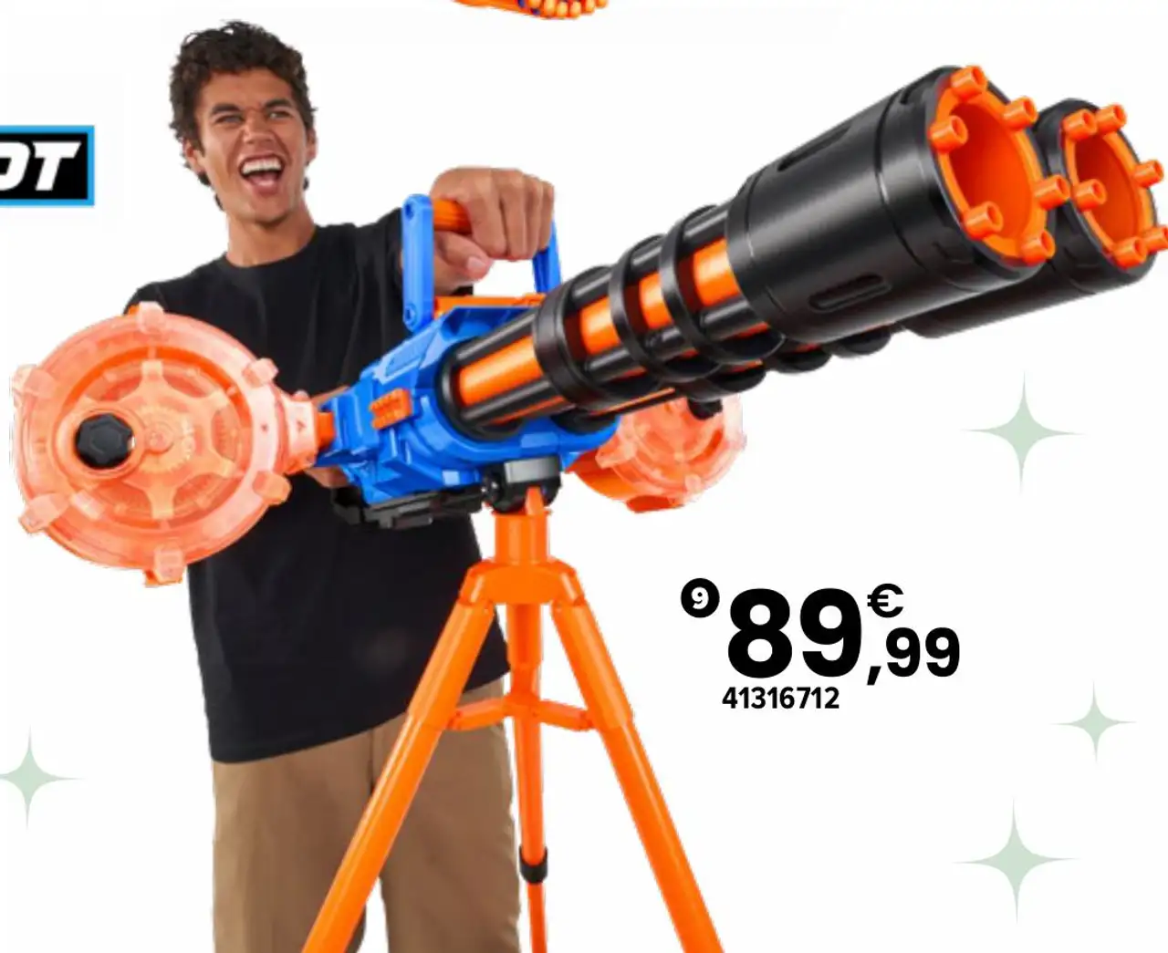 Blaster motorisé XShot Insanity Dartstorm