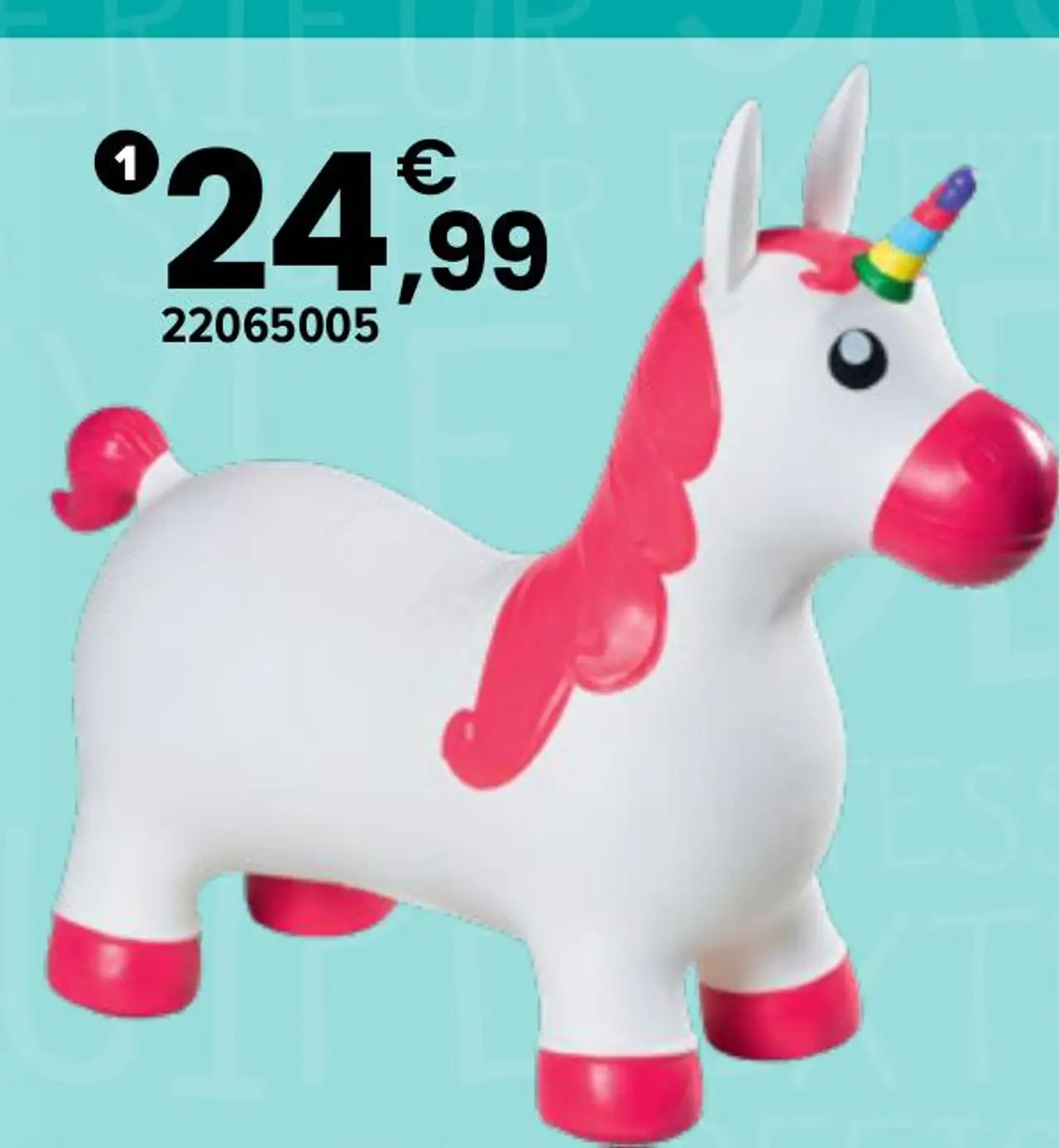 Ma licorne sauteuse