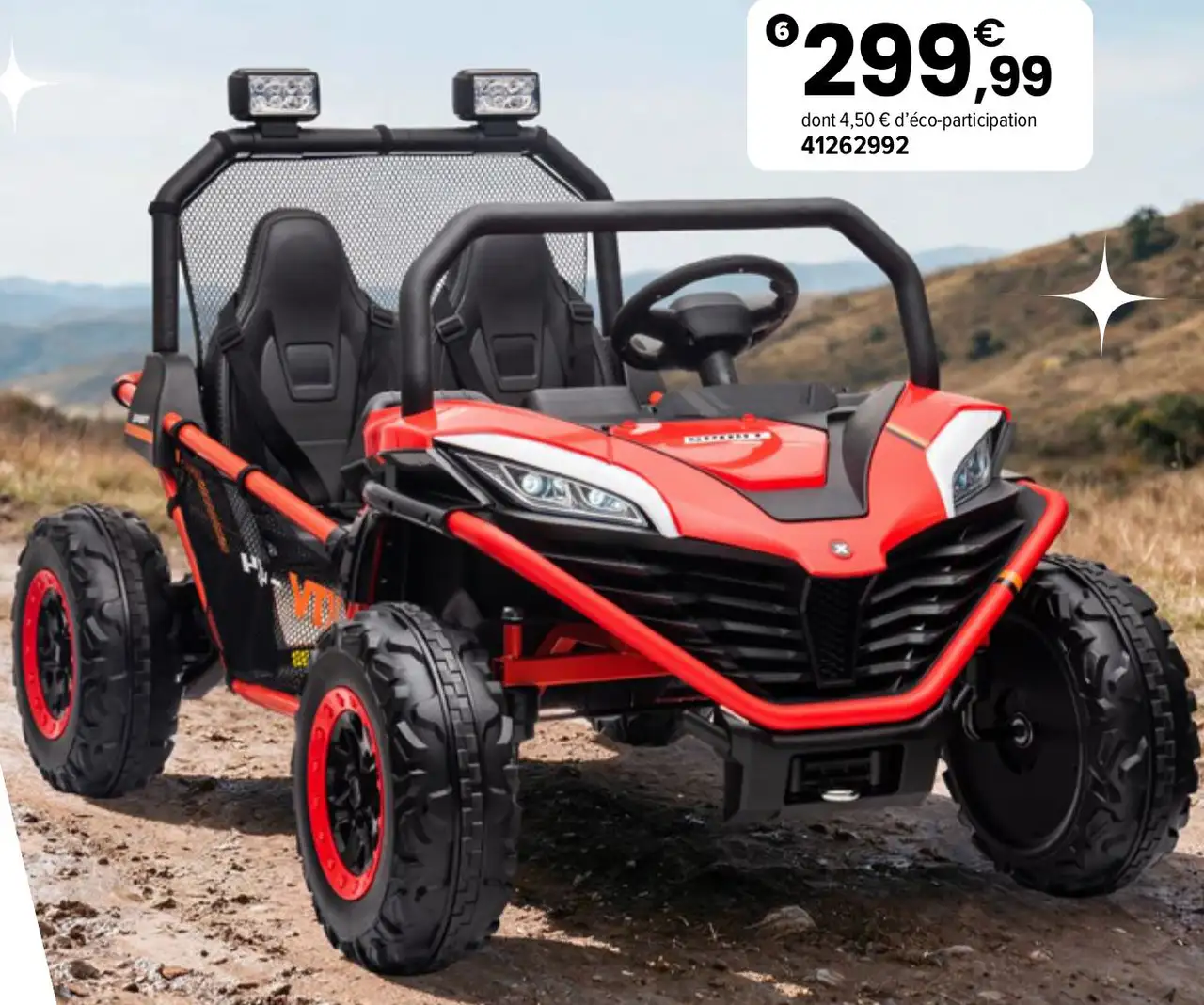 Véhicule électrique Buggy 10,8 V